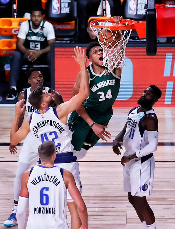 Doctors are bullish on the NBA bubble, which has given stars like Giannis Antetokounmpo a platform to shine. 